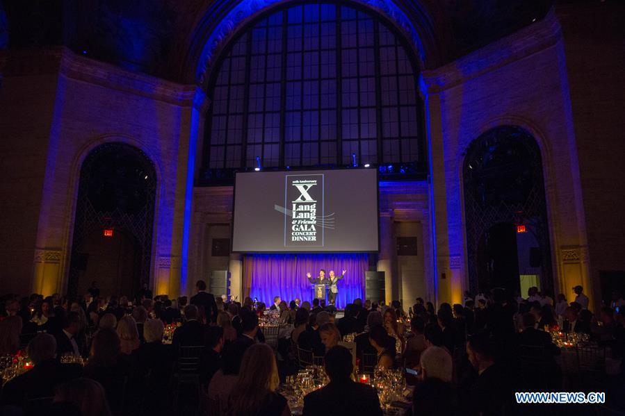 U.S.-NEW YORK-PIANIST LANG LANG-BENEFIT GALA