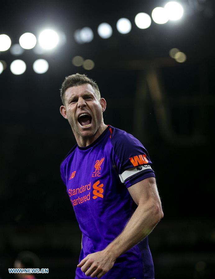 (SP)BRITAIN-LONDON-FOOTBALL-PREMIER LEAGUE-ARSENAL VS LIVERPOOL