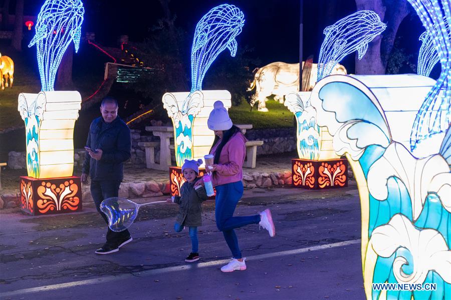 U.S.-LOS ANGELES-THANKSGIVING-LIGHT INSTALLATIONS