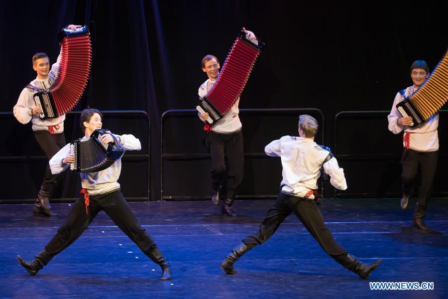 HUNGARY-BUDAPEST-RUSSIAN FOLK DANCE