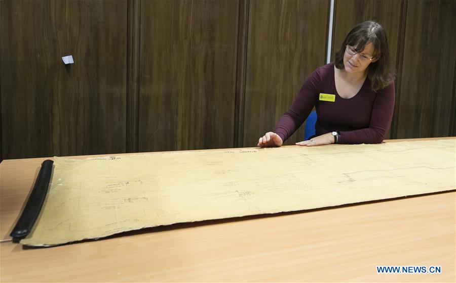 BRITAIN-NEWCASTLE-WARSHIP-NEWLY DISCOVERED PLANS