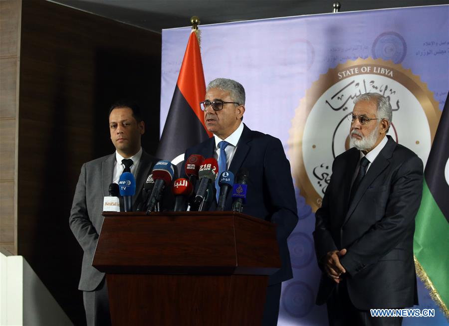 LIBYA-TRIPOLI-ATTACK-UN-BACKED GOVERNMENT-CONDEMNATION