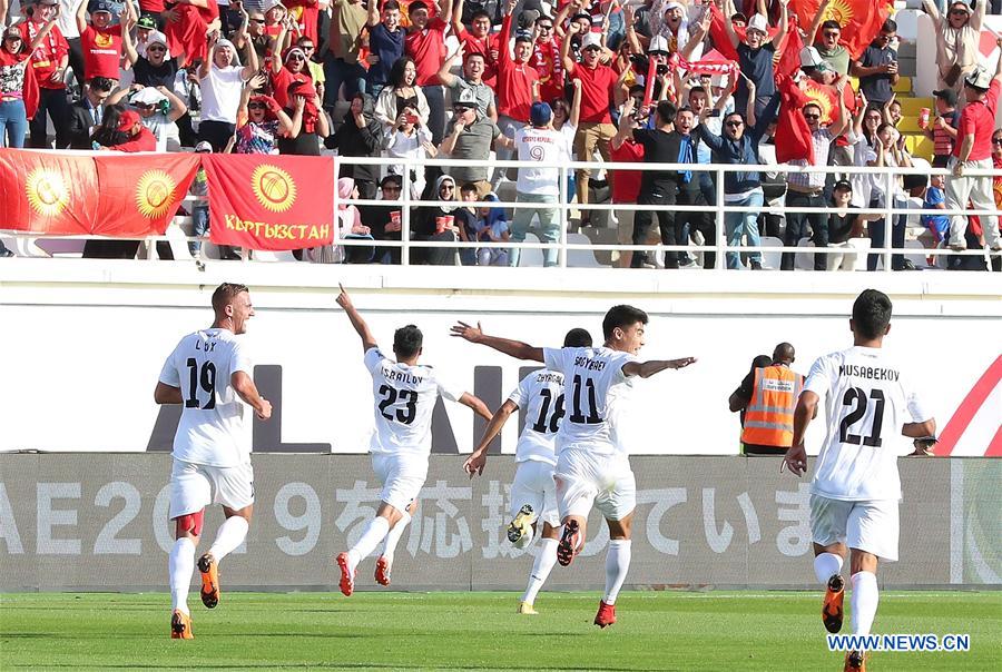 (SP)UAE-AL AIN-SOCCER-ASIAN CUP-CHINA VS KYRGYZ REPUBLIC