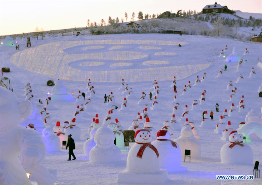 CHINA-INNER MONGOLIA-ERGUN-SNOW PARK (CN)