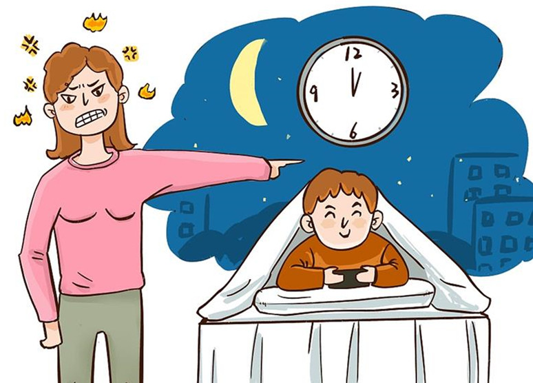 摸黑玩手機(jī)，小心晃出急性青光眼