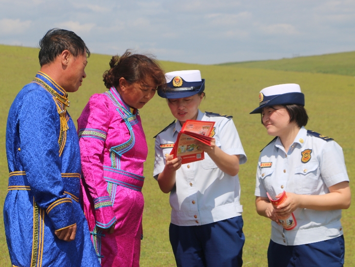 脫貧攻堅路上的&ldquo;火焰藍(lán)&rdquo;&mdash;&mdash;興安盟消防救援支隊