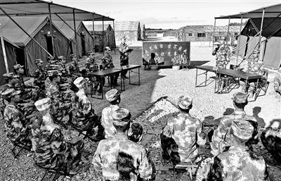 野外駐訓(xùn)，為涉密信息加把“鎖”