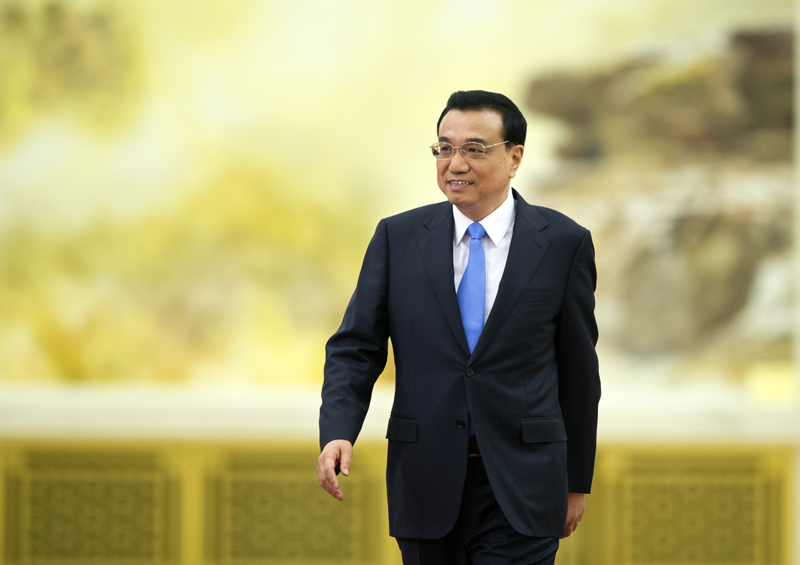 3月15日，國務(wù)院總理李克強在北京人民大會堂與中外記者見面，并回答記者提問。新華社記者 謝環(huán)馳 攝