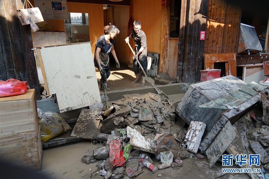 （關注&ldquo;利奇馬&rdquo;&middot;圖文互動）（4）古城洪災 八方馳援&mdash;&mdash;洪水災害下的浙江臨?，F場目擊