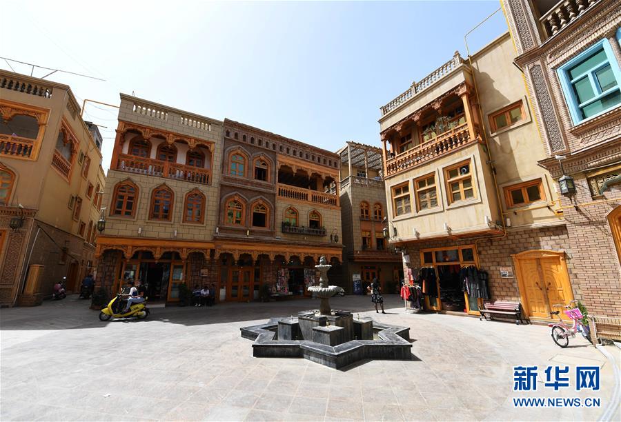（決戰(zhàn)決勝脫貧攻堅&middot;聚焦&ldquo;三區(qū)三州&rdquo;&middot;圖文互動）（9）&ldquo;古老&rdquo;和田展現(xiàn)新時尚