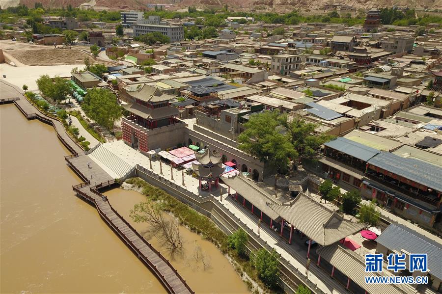 (鄉(xiāng)村振興·圖文互動)(1)河口古鎮(zhèn)涌新意