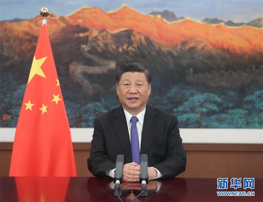 (時政)習(xí)近平在亞洲基礎(chǔ)設(shè)施投資銀行第五屆理事會年會視頻會議開幕式上致辭