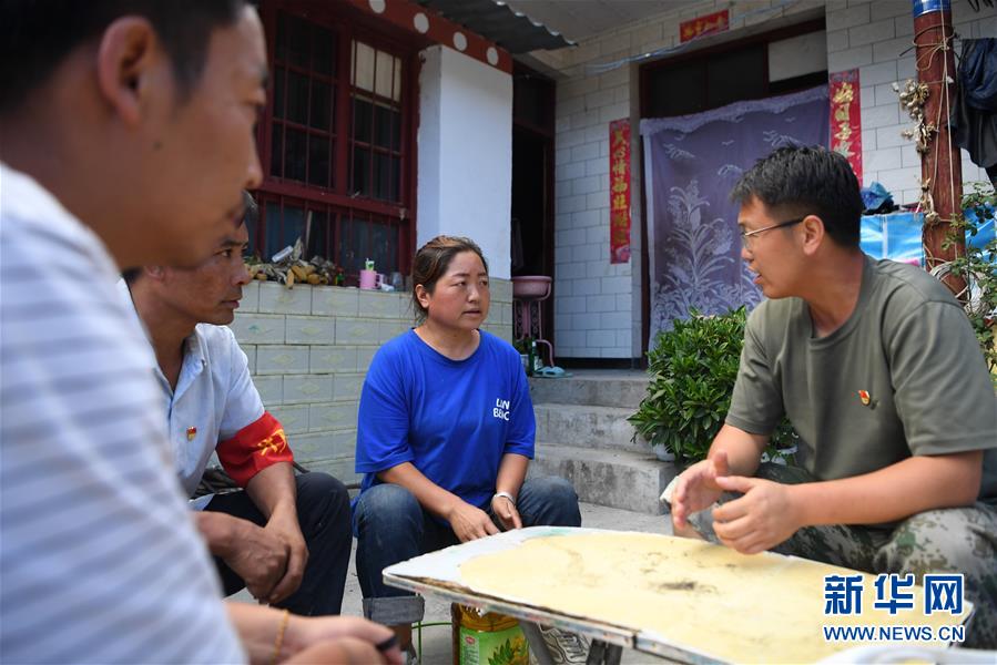 （防汛抗洪·圖文互動）（6）七夕前夜，為莫諾村架起“生命之橋”