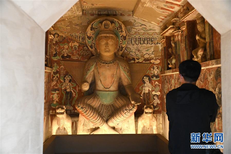 (圖文互動(dòng))(1)中國(guó)三大石窟在河南洛陽(yáng)首次聯(lián)袂開(kāi)展