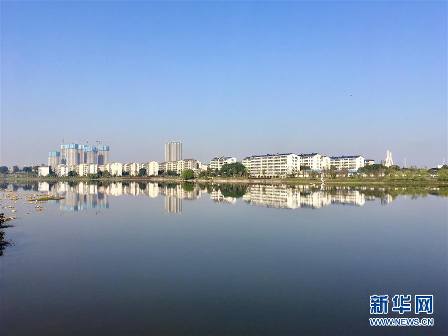 (五中全會(huì)精神在基層·圖文互動(dòng))(1)岳陽(yáng)治水添彩“巴陵勝狀”