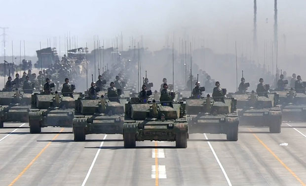 沙場(chǎng)點(diǎn)兵！建軍90周年閱兵MV來了