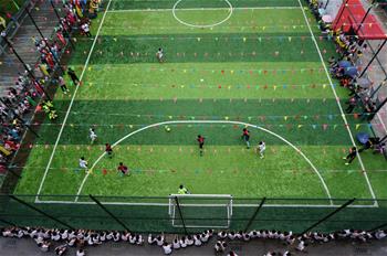 浙江啟用首批&ldquo;夢(mèng)想足球場(chǎng)&rdquo;