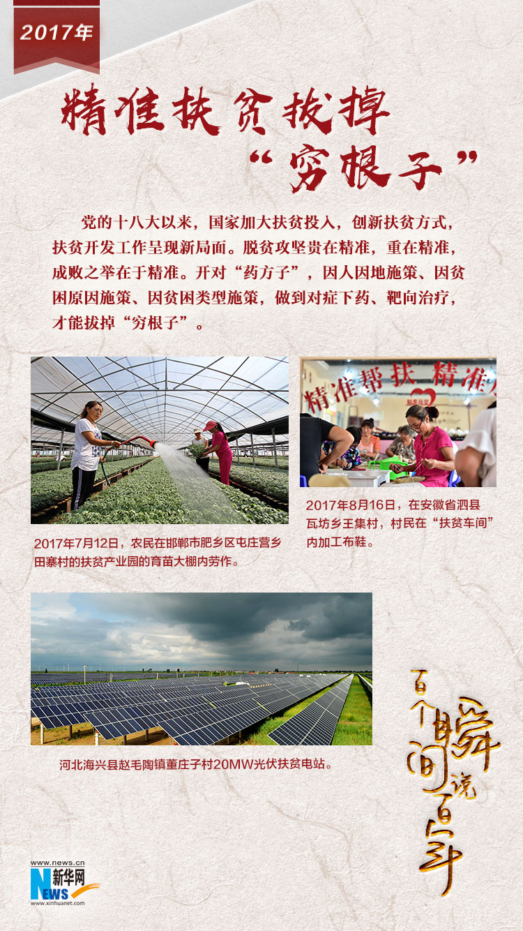 2017，精準扶貧拔掉“窮根子”