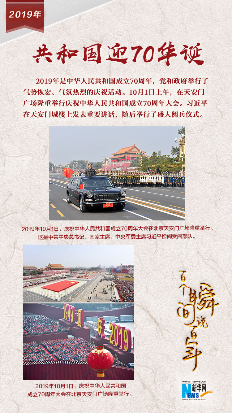 2019，共和國迎70華誕
