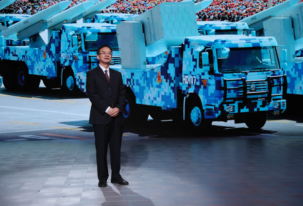 我們武器裝備讓大家自豪地說(shuō)東風(fēng)快遞，使命必達(dá)