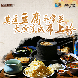 莫道豆腐平常菜，大廚烹成席上珍