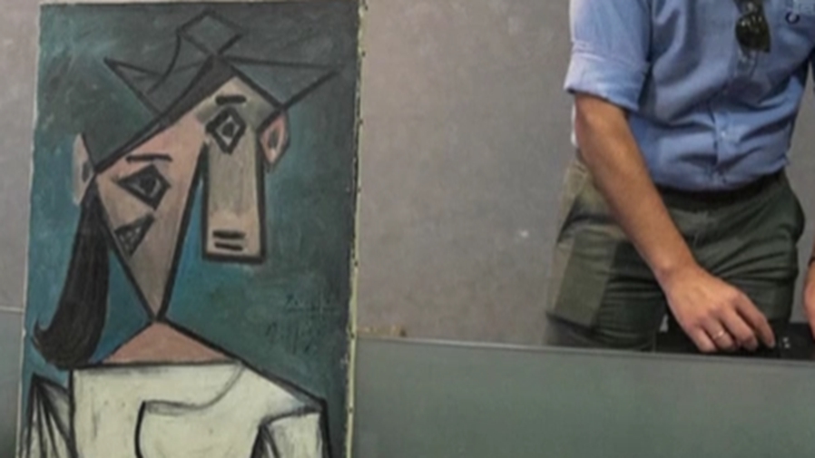 失而復(fù)得！希臘警方尋回9年前失竊的畢加索畫作