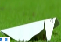 從天而降！球迷看臺玩丟紙飛機擊中球員