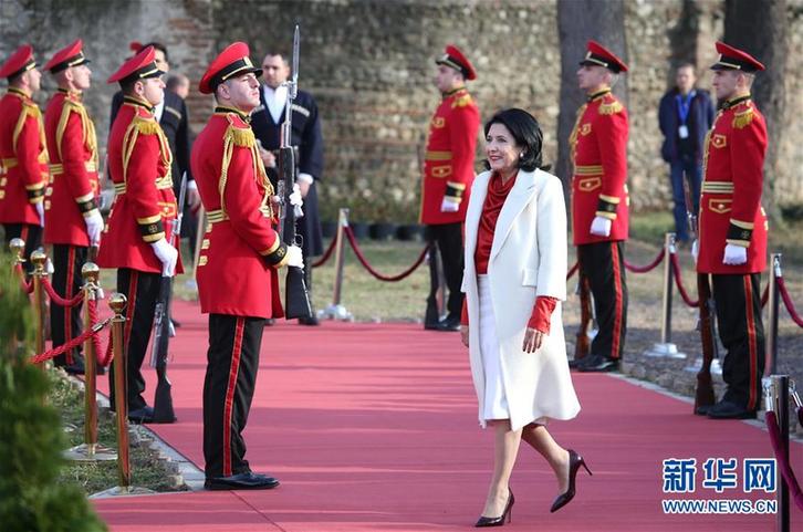 (國(guó)際)(6)祖拉比什維利宣誓就任格魯吉亞總統(tǒng)