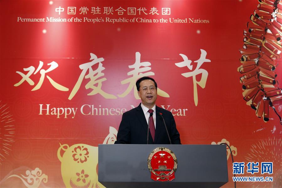 (XHDW·圖文互動)(1)五湖迎亥歲 四海賀新春——我駐外使領館舉辦新春招待會喜迎農歷新年