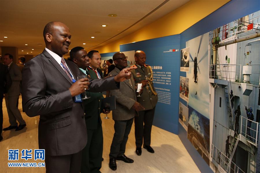 （國際&middot;圖文互動）（1）&ldquo;維護(hù)世界和平的中國軍隊(duì)&rdquo;主題展覽在聯(lián)合國總部開幕