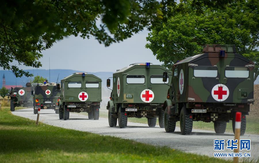 (國際·圖文互動)(4)中德“聯(lián)合救援—2019”衛(wèi)勤實兵聯(lián)合演習(xí)開始整合訓(xùn)練