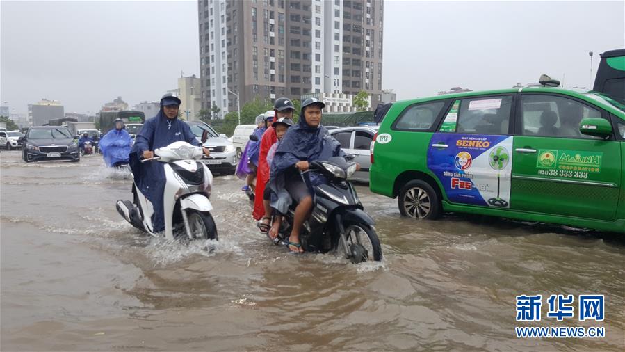 （國際）（2）臺(tái)風(fēng)&ldquo;韋帕&rdquo;登陸越南致5人傷亡15人失蹤