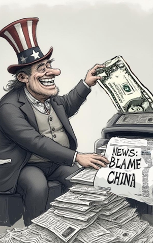 AI漫畫：誰在撒錢抹黑中國？