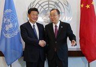 習(xí)近平會(huì)見(jiàn)聯(lián)合國(guó)秘書長(zhǎng)