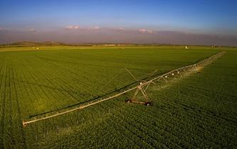 &ldquo;水龍&rdquo;田間灑雨露 節(jié)水灌溉潤(rùn)糧川