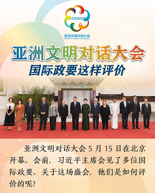 亞洲文明對(duì)話大會(huì)，國(guó)際政要這樣評(píng)價(jià)