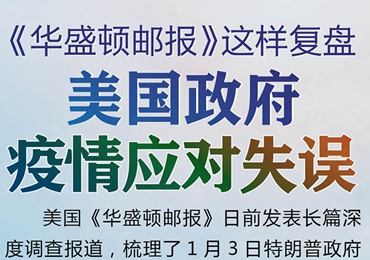 【圖解】《華盛頓郵報》這樣復(fù)盤美國政府疫情應(yīng)對失誤