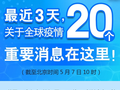 【圖解】最近3天，關(guān)于全球疫情20個重要消息在這里！